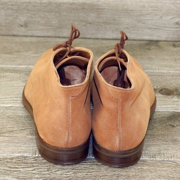 * NIB * $785 Neiman Marcus GRAVATI 13 W Wide Suede Chukka 17747 * add $15 Trees main image 4
